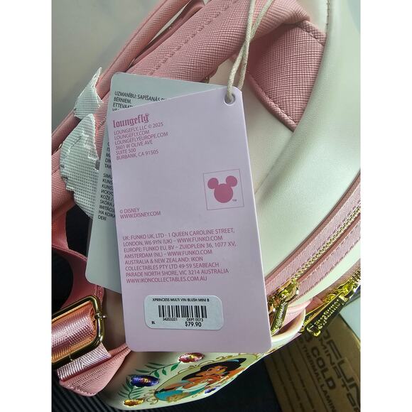 Disney Princesses Floral Portraits Mini Backpack Loungefly main image 4